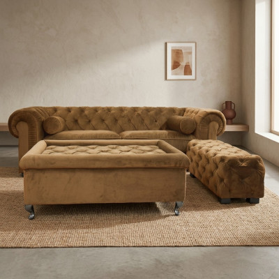 Canapé Chesterfield Tapisserie Designer Canapés Sofa Ensemble Canapé SLIII Sofa №25