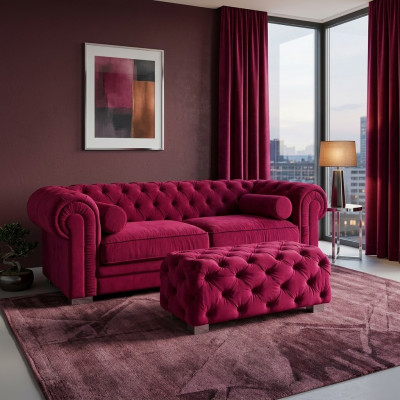 Canapé Chesterfield Designer de rembourrage Canapés d'ameublement Ensemble de canapé SLIII Canapé n°39