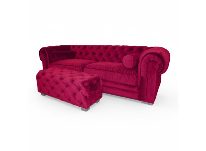 Canapé Chesterfield Designer de rembourrage Canapés d'ameublement Ensemble de canapé SLIII Canapé n°39