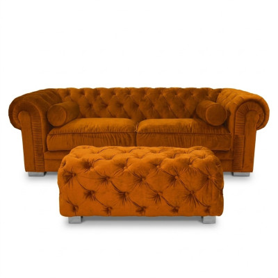 Chesterfield Sofa Tapissier Designer Canapés Sofas Ensemble Canapé SLIII Sofa №41
