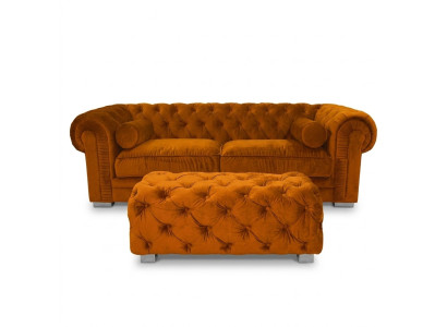 Chesterfield Sofa Tapissier Designer Canapés Sofas Ensemble Canapé SLIII Sofa №41