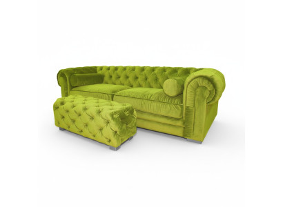 Canapé Chesterfield Designer de Coussins Canapés Ensemble de Canapé Couch SLIII Sofa №43