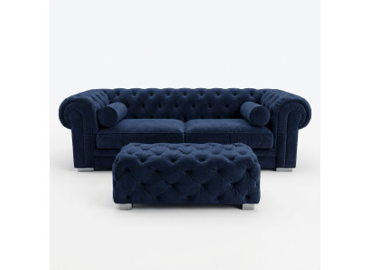 Sofa Chesterfield Designer Canapés Canapés Ensemble de Canapé SLIII Sofa №44