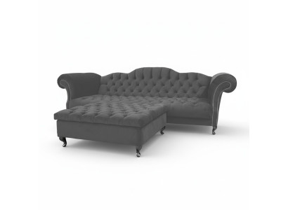 Canapé Chesterfield Design en Tissu Canapés Sofas Ensemble Canapé SLIII Canapé №47