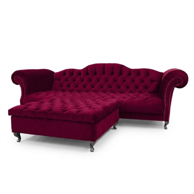 Canapé Chesterfield Tapisserie Designer Canapés Ensemble de canapé SLIII Canapé №53