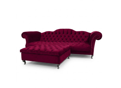 Canapé Chesterfield Tapisserie Designer Canapés Ensemble de canapé SLIII Canapé №53