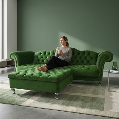 Canapé Chesterfield Designer de Canapés Revêtus Ensemble de Canapés Sofa SLIII Canapé №56