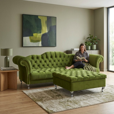 Canapé Chesterfield Sofa Designer Canapés Sofas Ensemble Couch SLIII Sofa №57