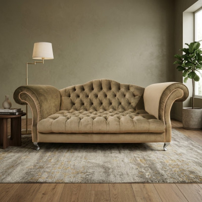 Canapé Chesterfield Polster Designer Canapés Sofas Ensemble Canapé SLIII Canapé №72