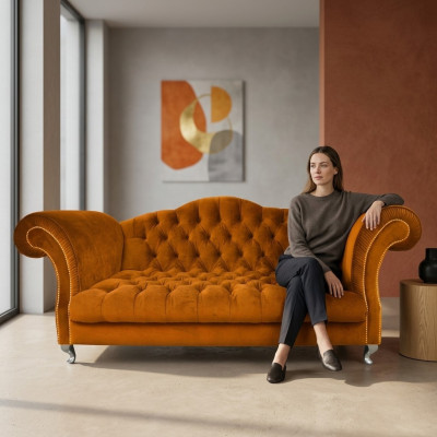 Canapé Chesterfield Polster Designer Canapés Garniture Canapé SLIII Sofa №77