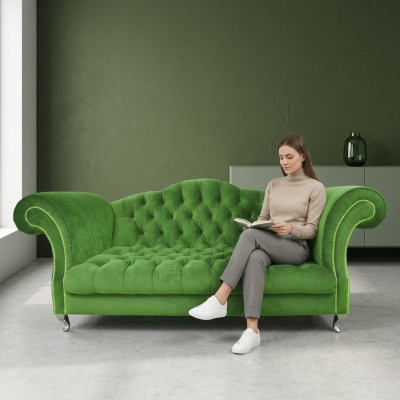 Canapé Chesterfield Designer de rembourrage Canapés Garniture de Canapé SLIII Canapé №78
