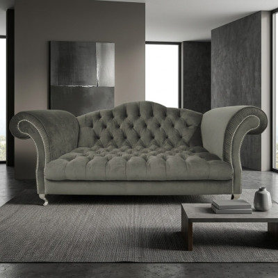 Canapé Chesterfield Polster, designer de canapés, ensemble de canapés, garniture de salon SLIII, Canapé №80