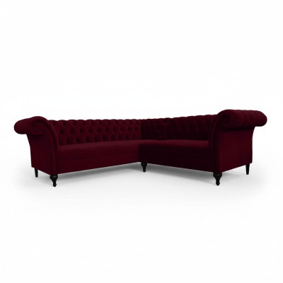 Canapé d'angle Chesterfield Canapé d'angle Canapé design Canapé en velours Canapé en cuir Canapé SLIII Canapé №82