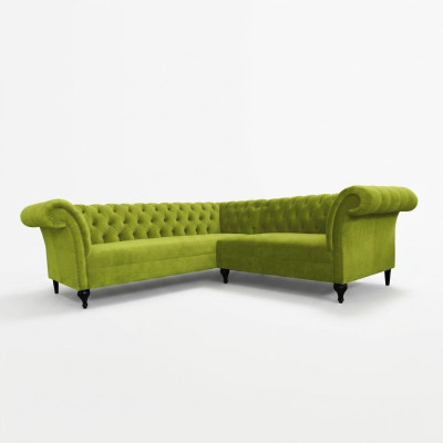 Canapé d'angle Chesterfield Canapé d'angle Canapé design Canapé en velours Canapé en cuir Canapé SLIII №96