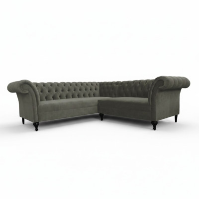 Canapé d'angle Chesterfield Canapé d'angle Canapé design Canapé Velours Canapé en cuir Canapé SLIII Canapé №97