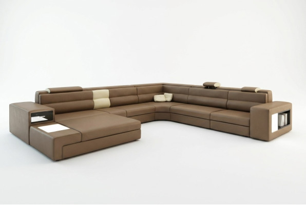 Canapé en cuir canapé paysage vivant canapé d'angle Fauteuil Ensemble Suite Canapé Moderne.