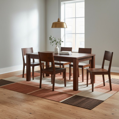 Table Table à manger Table en bois Table de conférence XXL Table extensible 100X200cm 200X290cm