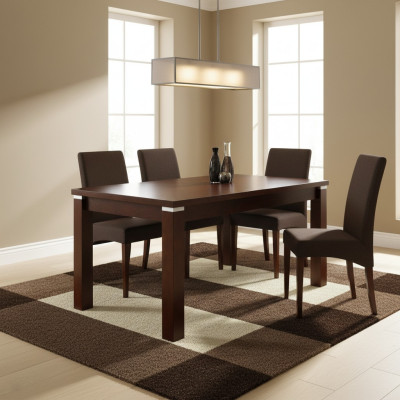 Table Table à manger Table en bois Table de conférence XXL Extensible 90x250cm