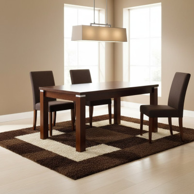 Table Table à manger Table en bois Table de conférence XXL Table de 100X250cm Extensible 250X350cm