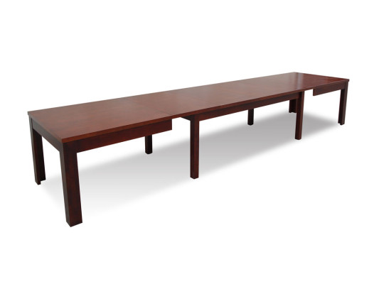 Table Table à manger Table en bois Table XXL Table de conférence 90X90cm Extensible 90X290cm