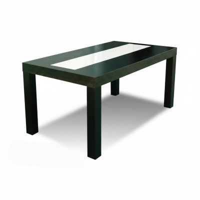 Table Table à manger Table en bois Table XXL Table de conférence S26 100x160cm extensible
