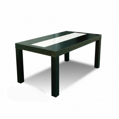 Table Table à manger Table en bois Table XXL Table de conférence S27 Rayon 150+50 CM