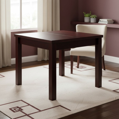 Table Table à manger Table en bois Table de conférence XXL Table 90x120cm Extensible 90x270 cm