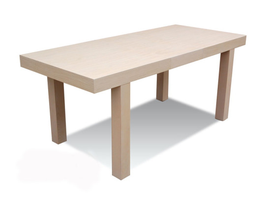 Table Table à manger Table en bois Table XXL Table de conférence 80 x 140cm Extensible 140x180 cm