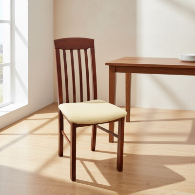 Chaise en bois massif Chaise de salle à manger Chaise design Chaise en cuir Chaises décoratives