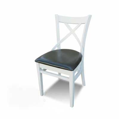 Chaise en bois massif MODERN DESIGNER SILVER Salle à manger CHAISE Décoration de cuisine