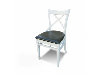 Chaise en bois massif MODERN DESIGNER SILVER Salle à manger CHAISE Décoration de cuisine