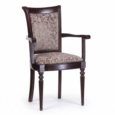 Chaise de salle à manger solide CLASSIC R BACKRACK Chaise de bureau brun classique