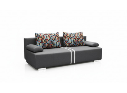 Canapé-lit 3 places avec fonction de couchage, sommier et canapé pliable - canapé design