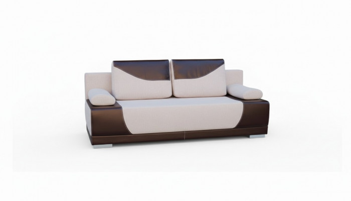 Canapé-lit pliant convertible 3 places fonction couchage + canapé-lit design de base lit