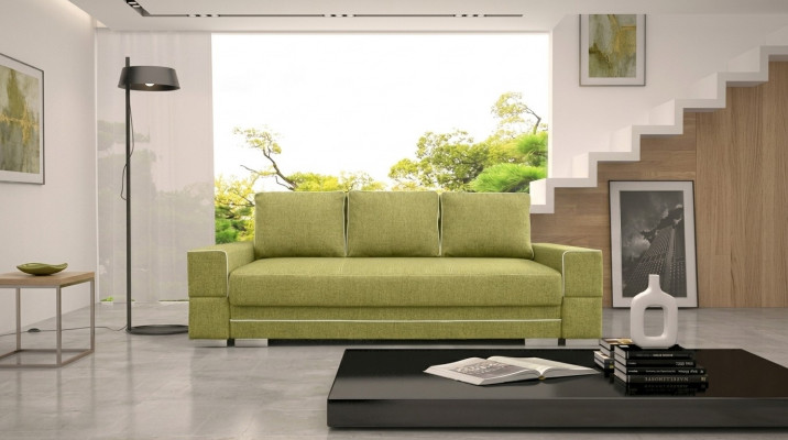 Canapé-lit pliant canapé 3 places fonction de couchage + base de lit canapé canapé pliant sofa