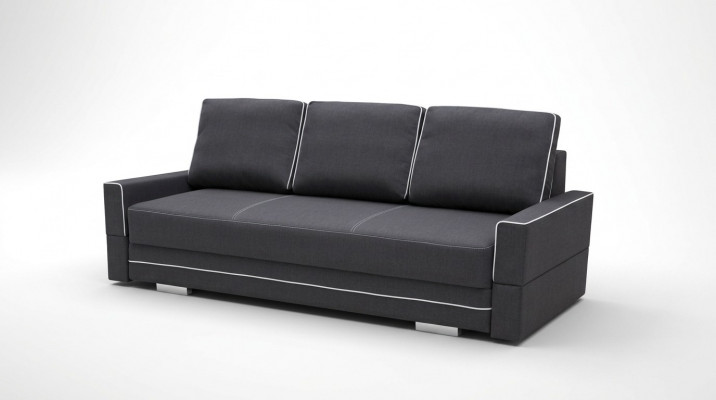 Canapé-lit canapé pliant 3 places fonction de couchage + sommier de lit canapé convertible canapé pliant