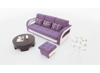 Canapé-lit canapé pliant 3 places avec fonction de couchage + sommier de lit canapé sofa convertible.