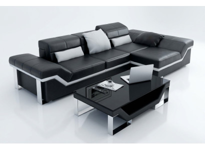 Canapé en cuir canapé canapé canapé canapé coin suite de canapé décor design moderne