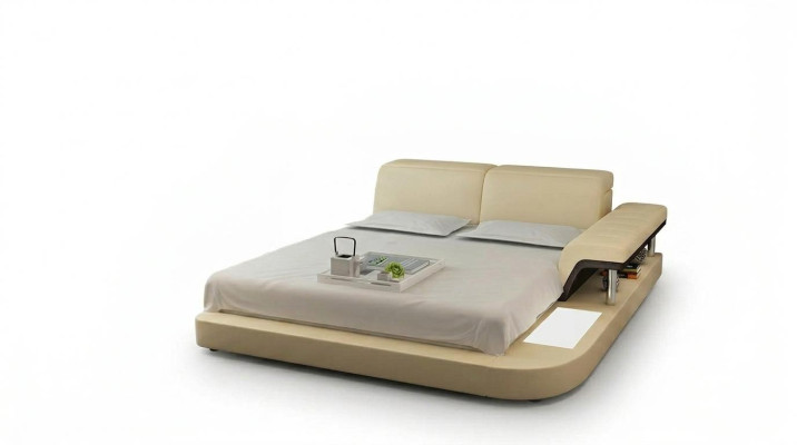 Lit de designer Lit rembourré Lit de luxe Lit double Lit de mariage Lits 140/160/180 cm