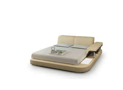 Lit de designer Lit rembourré Lit de luxe Lit double Lit de mariage Lits 140/160/180 cm