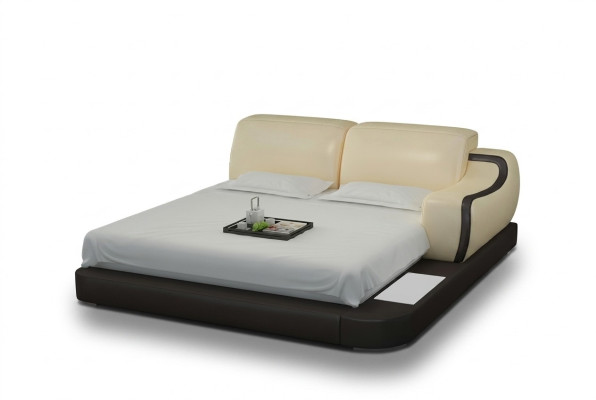 Lit double complet en cuir Lit rembourré Lit á eau LB8803
