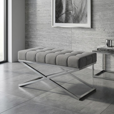 Tabouret Repose-pieds Ottoman Pouf Assise Pouf de Salon Designer Pufa LX