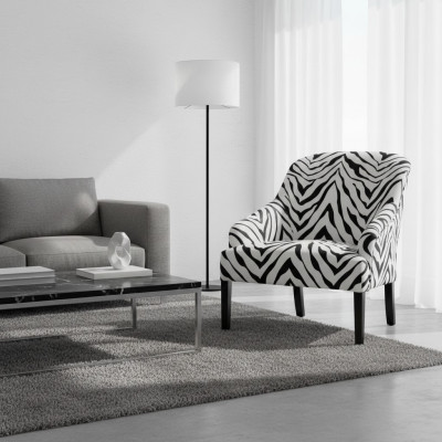 Conception Salon Fauteuils Chaise de Salle à Manger Relax Fauteuil Fauteuil en Tissu accoudoirs