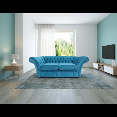 Canapé Chesterfield Sofa Polster Sofas Classique 2 places Cuir Tissu Winchester