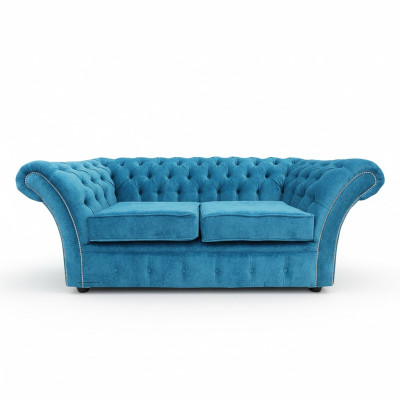 Canapé Chesterfield Sofa Polster Sofas Classique 2 places Cuir Tissu Winchester