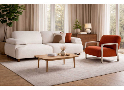 Schicker Wohnzimmer Dreisitzer Designer Polstersessel Luxus 2tlg Set