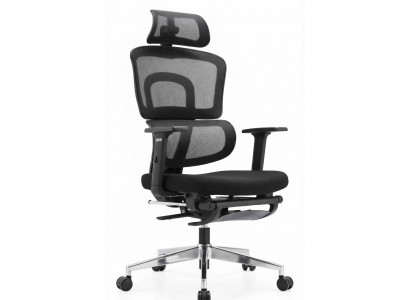 Moderner Bürostuhl mit Mesh-Rückenlehne und verstellbarem Design