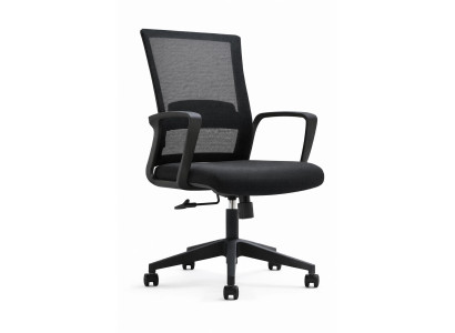 Ergonomischer Bürostuhl mit Mesh-Rückenlehne und stabilem Gestell