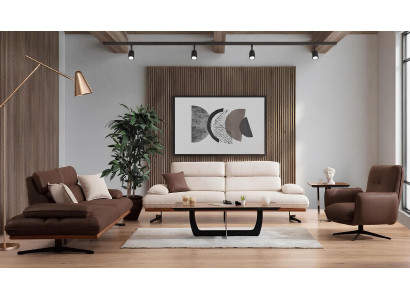 Elegantes Sofa Set 3 Sitzer 4 Sitzer und Sessel für modernes Wohnen