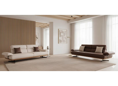 Robustes Sofa Set 4 Sitzer und 3 Sitzer mit bequemem Komfort